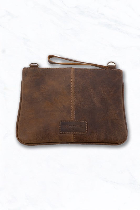 Genuine Leather Cowhide Clutch Purse